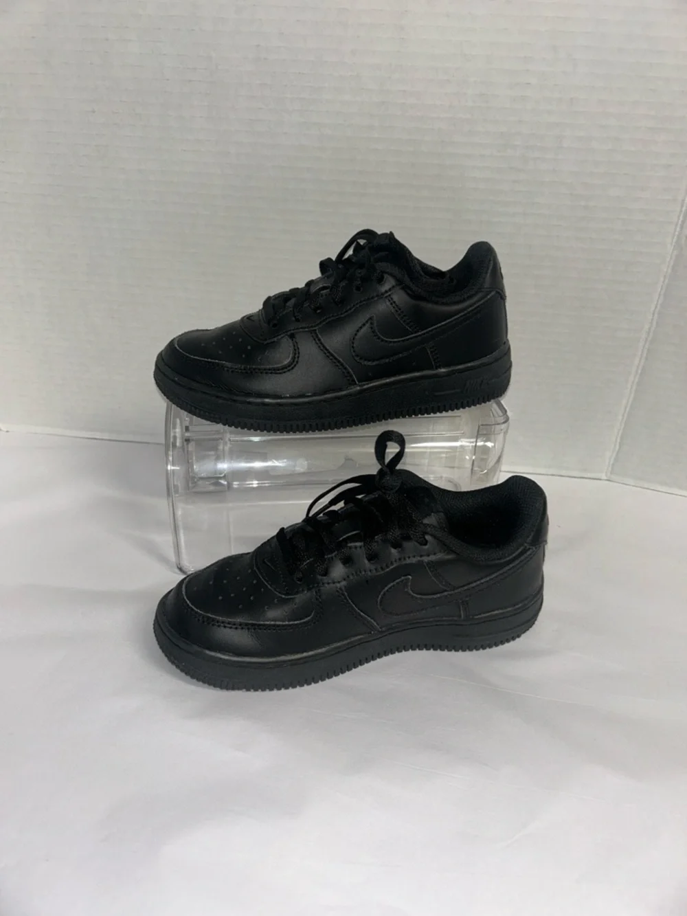 Nike Forcé 1 Kids Black Low-Top Sneakers